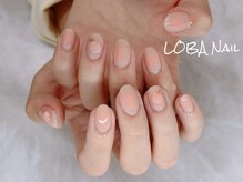 ローバ(LOBA)/桃ネイル