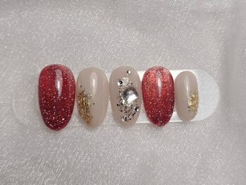 ネイルバイピヌ(nail by pinu)/定額シンプルアートコース