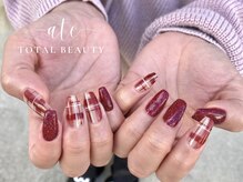 アテ(ate)/クリスマス★チェックデザイン