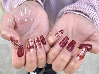 アテ(ate)/クリスマス★チェックデザイン