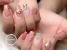 ピンクニュアンスネイル