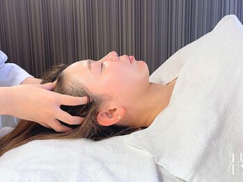 ザ スリム スパ リュクス(THE Slim Spa LUEX)の写真/「最近、眠りが浅い」「頭が重い」「とにかく癒されたい」そんなあなたに贈る、極上のヘッドスパ体験。