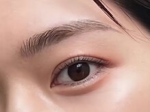 ナチュラルで印象的なお目元に　まつげパーマ/眉ワックス/三宮