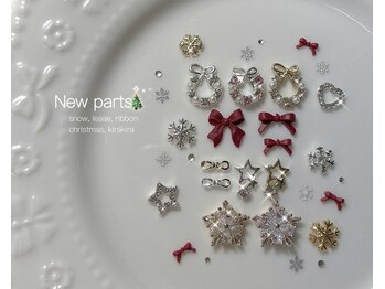 キラキラネイルパーツ