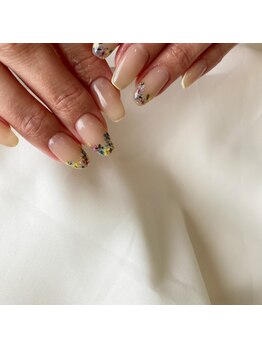 エムズネイル 高木店/押し花ネイル