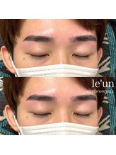 ルアン 表参道店/メンズ美眉毛スタイリング