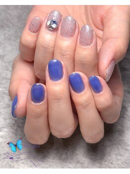 モルフォ 千駄ヶ谷(Morpho)/アシンメトリーネイル