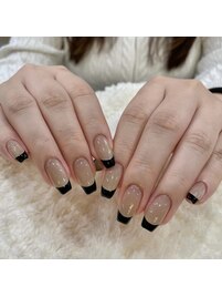 黒フレンチ