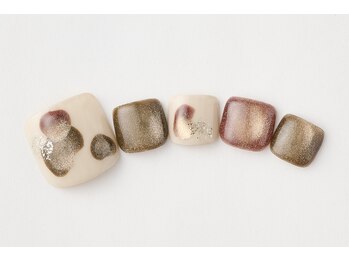 アトリエプラスエヌ(Atelier+N)/【フットネイル】マグ滴