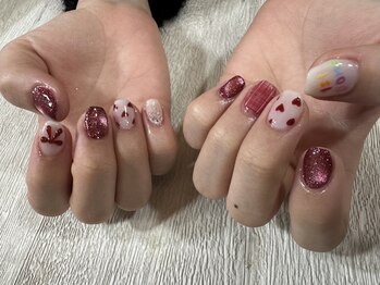 プレセア 京都四条烏丸店(Presea)の写真/【持込みデザイン歓迎】季節やイベントに合わせたデザインをお好みで◎どんなArtも理想通りに仕上げます♪