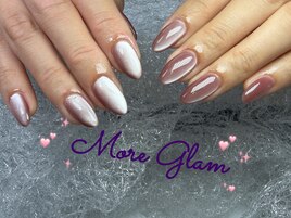 水光マグネットネイル