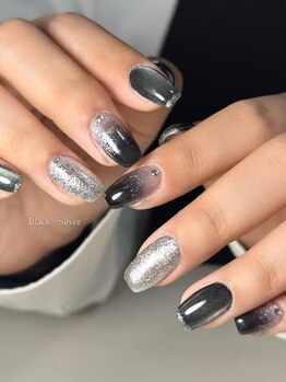 ヤッピー(YAPPY)/ブラック×シルバー