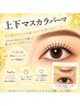マスカラパーマ上下（まつげパーマ×ブラックティント)　￥10000