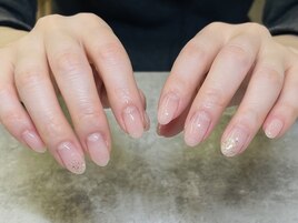 ぬりかけニュアンスネイル