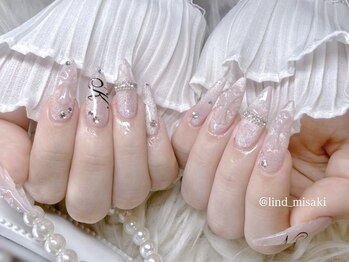リンドネイル バイ モカ アンド ララ(Lind nail by moca and LaLa)/【misaki】クロムネイル