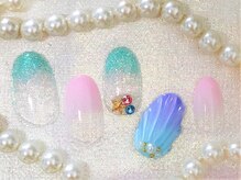 ネイルズガッシュ 蒲田東口店(NAILsGUSH)/＊マーメイドグラデーション＊