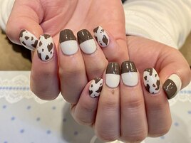 ２月　カウ柄