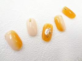 ワンカラー×縦グラデ