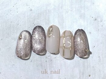 ユーケーネイル(uk nail)/定額アート7500円