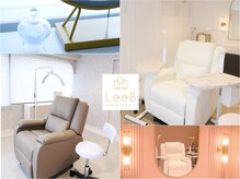 ネイルアンドアイラッシュ リーブ(LeeB)の雰囲気（個室での施術。優雅なひととき、ご自分へのご褒美タイムを、是非）