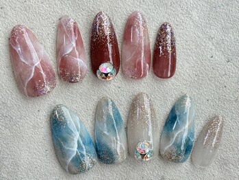 マベル(Ma belle)/9.10月マベルキャンペーンネイル