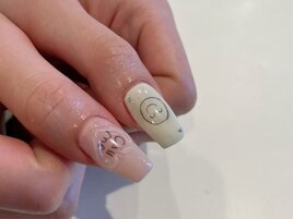 手書きネイルネイルデザイン梅田