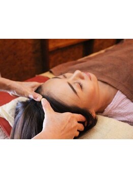 ヘッドスパで癒されたい