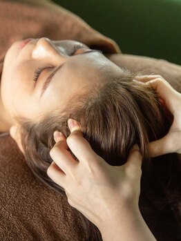 ヘッドスパで癒されたい