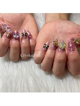 クリスタルネイル イオンモール都城駅前店/ゴテゴテ