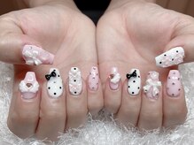 レアネイル 新宿(le'a nail)/羽ネイル