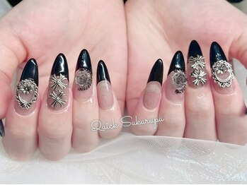 クイックスカルプ 高田馬場(Quick Sukarupu)/クロムハーツ風フレンチデザイン