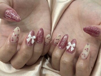 Cherie【シェリー】パラジェル／フィルイン／定額デザイン／持ち込み【1月～(予定)】/韓国デザイン