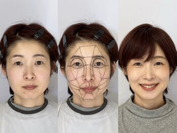 コニー 横浜 関内(Connie)の写真/【自然に印象アップ】骨格とカラーから導く、あなたに似合うメイク方法