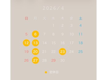 シュタットハイム(stadt heim)/4月のスケジュールです!!!