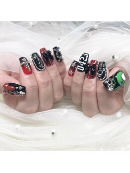 推し衣装モチーフネイル♪