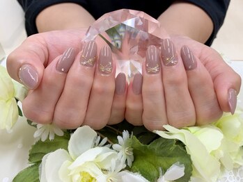 プルミエ ネイル(Premier Nail)/大人綺麗ネイル☆ヌーディカラー