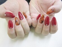 ネイルサロン キラップ(Nail Salon KiLAP)/べっ甲ネイル￥7980