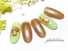 ネイルグラマラス 西新井店/《パラジェル》上品春カラー