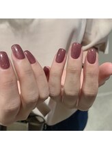 アンネ 梅田 GRACE店(ANNE)/くすみピンクワンカラー