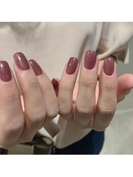 アンネ 梅田 GRACE店(ANNE)/くすみピンクワンカラー