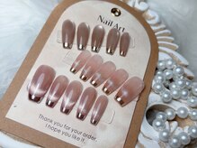 Mネイル/マグネット ミラーフレンチ