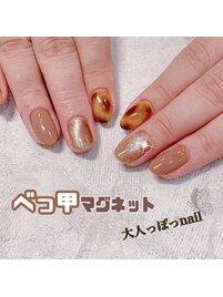 秋のトレンド☆定額ネイル