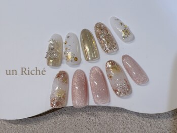 アンリッシュ 池袋東口店(un Riche)の写真/定額制で分かりやすい価格設定★トレンドネイルも多数あり◎スピーディ施術×プチプラで、毎月通いやすい♪