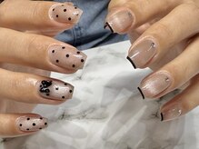 ウタ シロイロ(uta-shiroiro-)の雰囲気（【持ち込みデザイン】ドット×フレンチ）