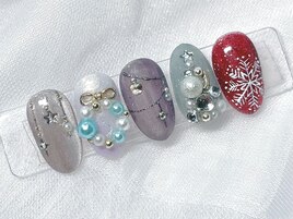 クリスマスネイル
