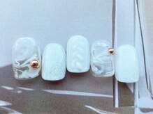 ココロ 新橋(kokoro)/1月ネイルデザイン☆華やか