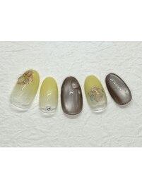 2026春限定フラワーネイル♪