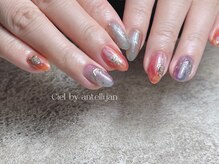 シエル バイ アンテリジャン(Ciel By Antellijan)/ふんわりカラフルネイル