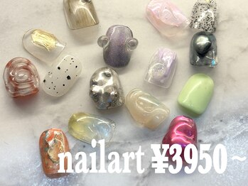 ゆびノさき イバラキシ(ibarakishi)の写真/最旬デザイン多数！【選べるホイルニュアンス￥3950/クリアニュアンスコレクション￥5450〈初回オフ無料〉】