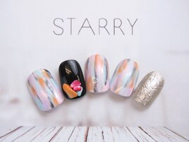 個性的パステルアート